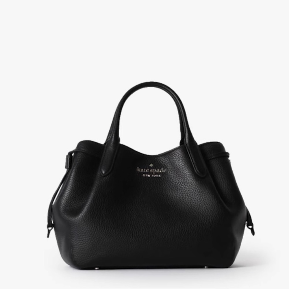 Kate Spade small dumpling satchel with pink satin dust bag  NWT